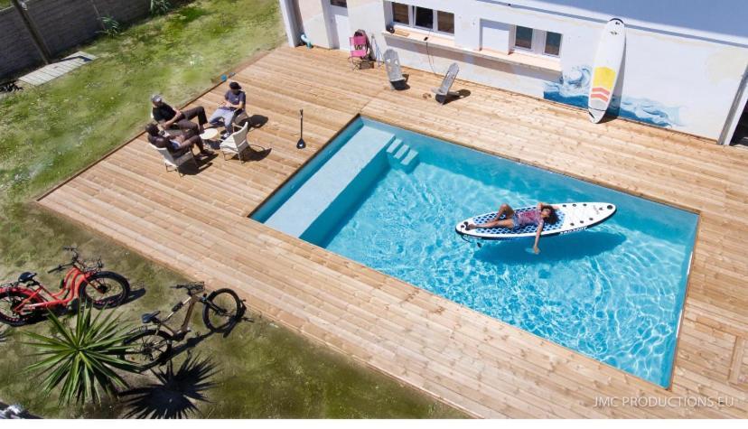 Sewa Surf House 10Min De Capbreton Hossegor Hotell Bénesse-Maremne Exteriör bild